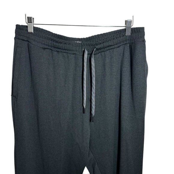 Onia Men's Everyday Jogger Pants Sweatpants Sz XL dark charcoal gray pants - Picture 2 of 10